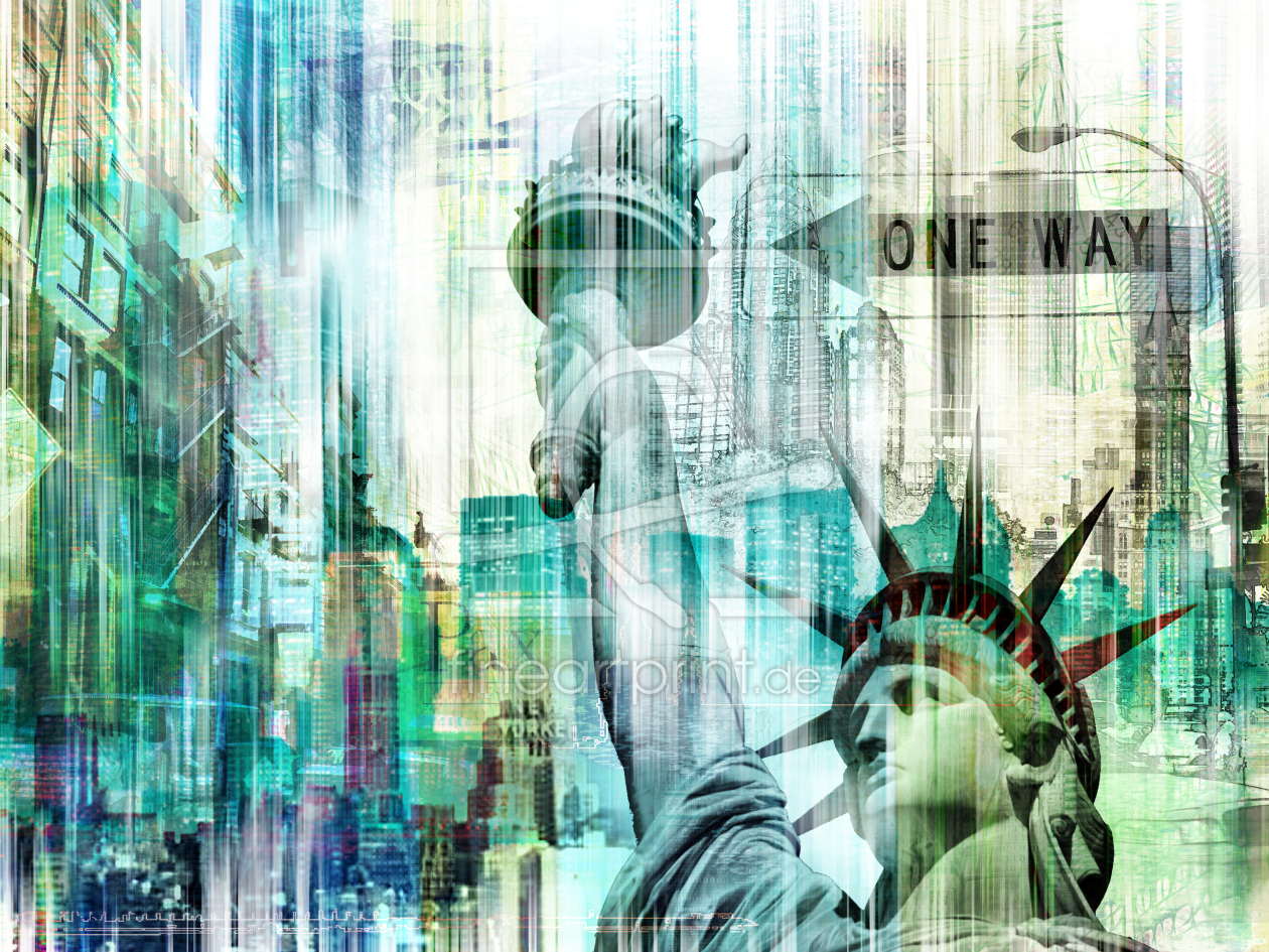 Bild-Nr.: 10366941 NEW YORK - Abstrakt erstellt von Galerie-Fotoeffekt