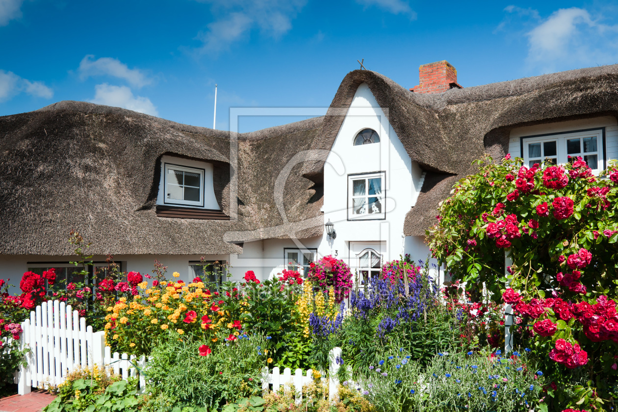 Bild-Nr.: 10367295 AMRUM - Friesenhaus erstellt von Reiner Würz