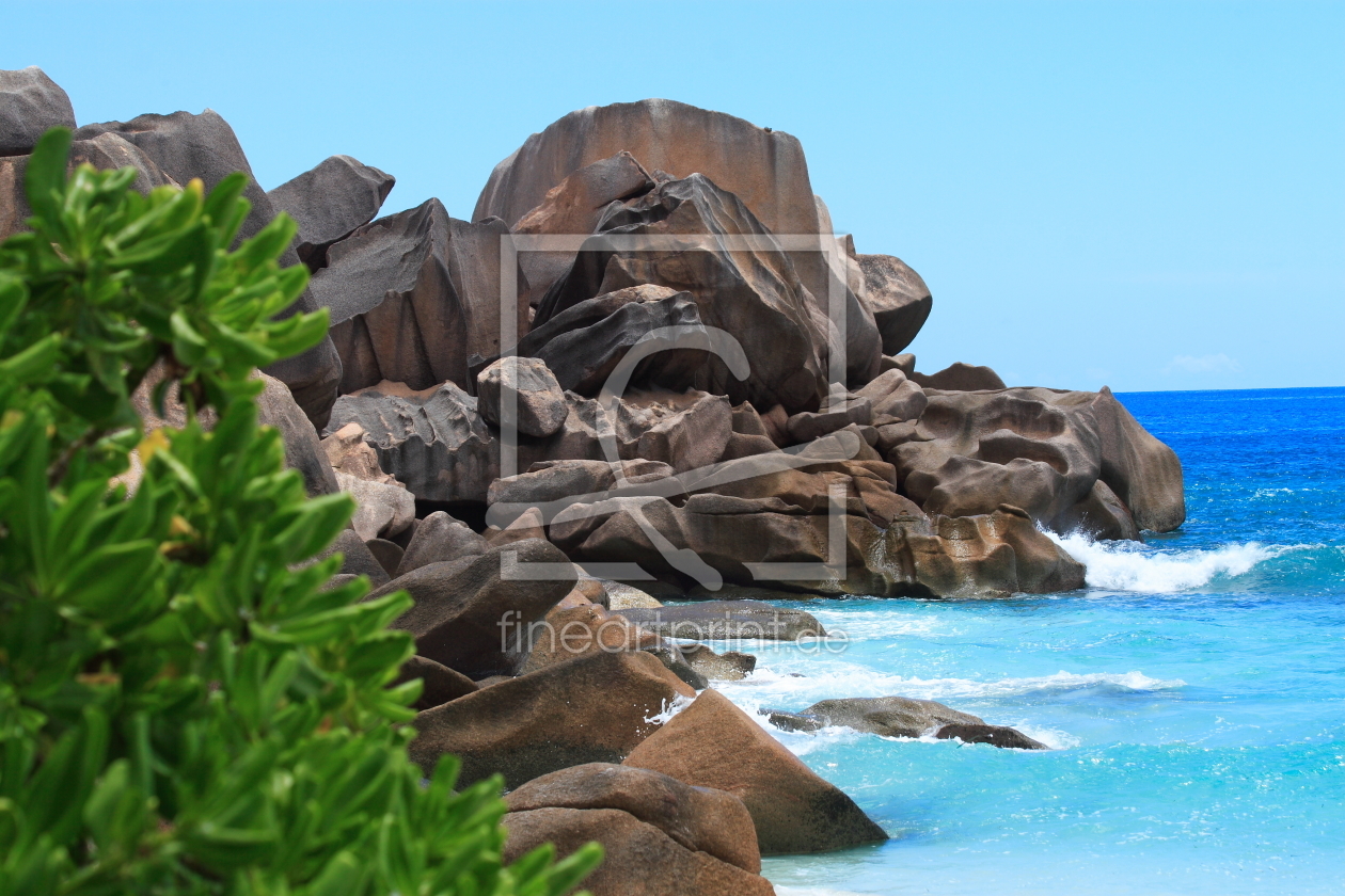 Bild-Nr.: 10369805 Petite Anse, La Digue, Seychellen erstellt von stone12683