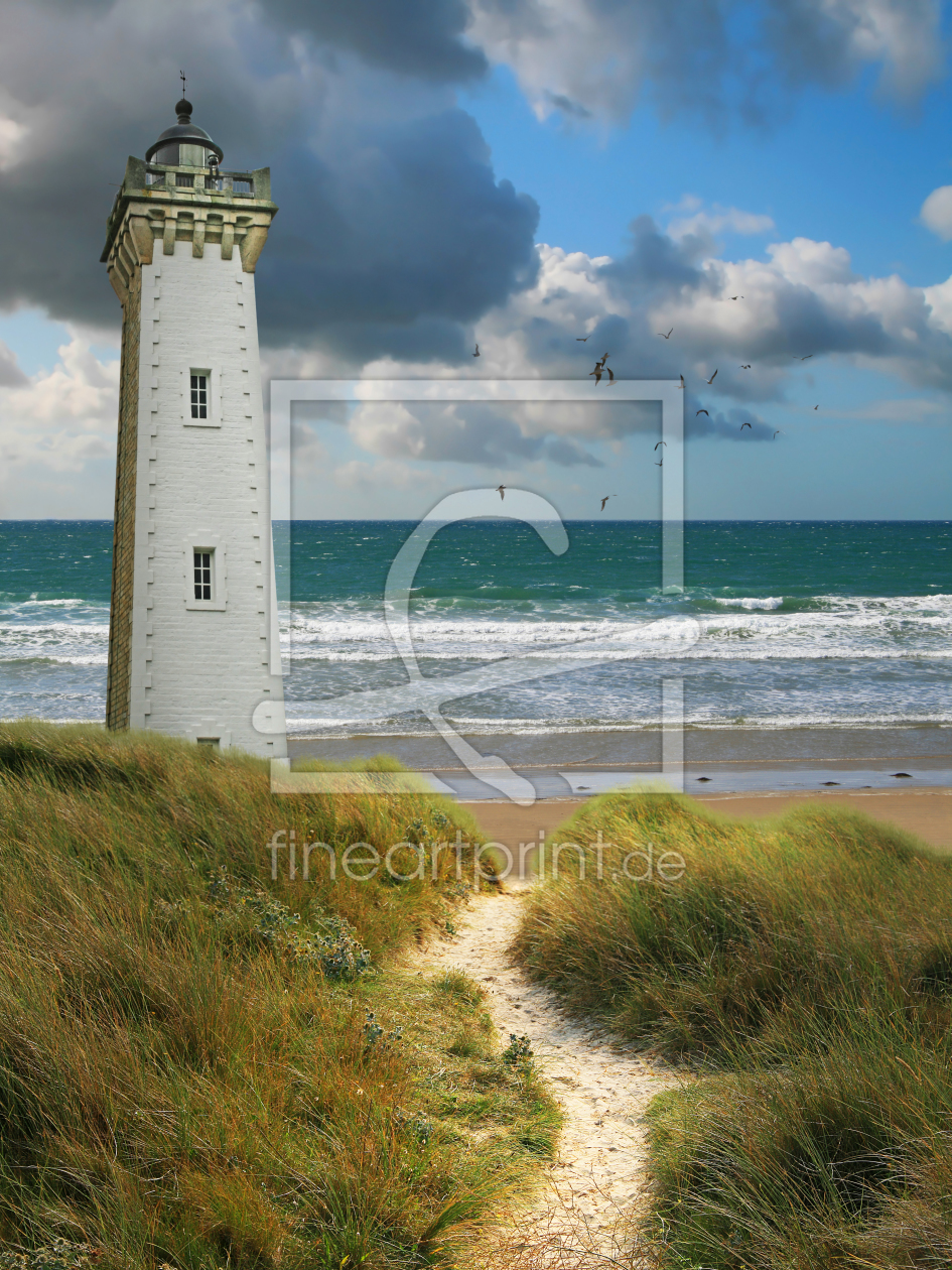 Bild-Nr.: 10371139 Der Leuchtturm in der Finistere erstellt von Mausopardia