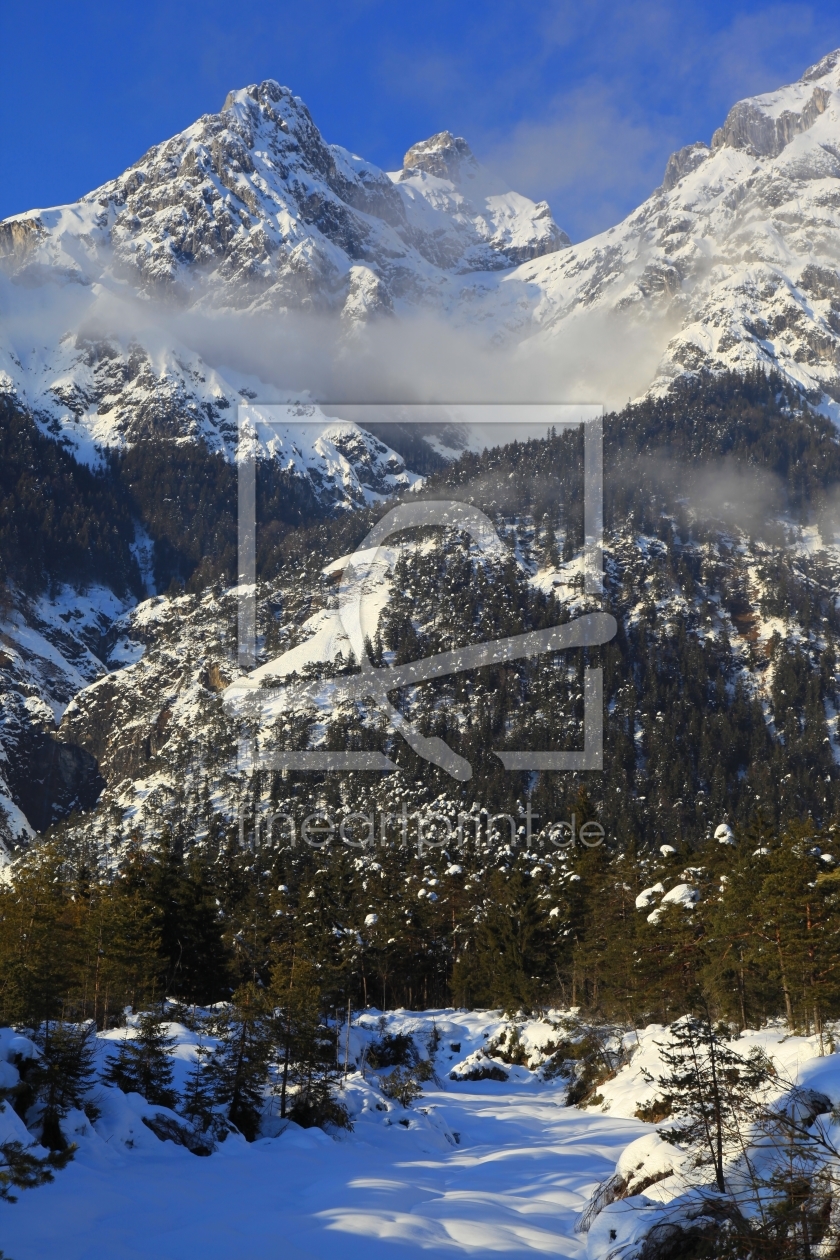 Bild-Nr.: 10375181 Tirol  - Karwendel (11.1.2012 - 16 Uhr) erstellt von wompus