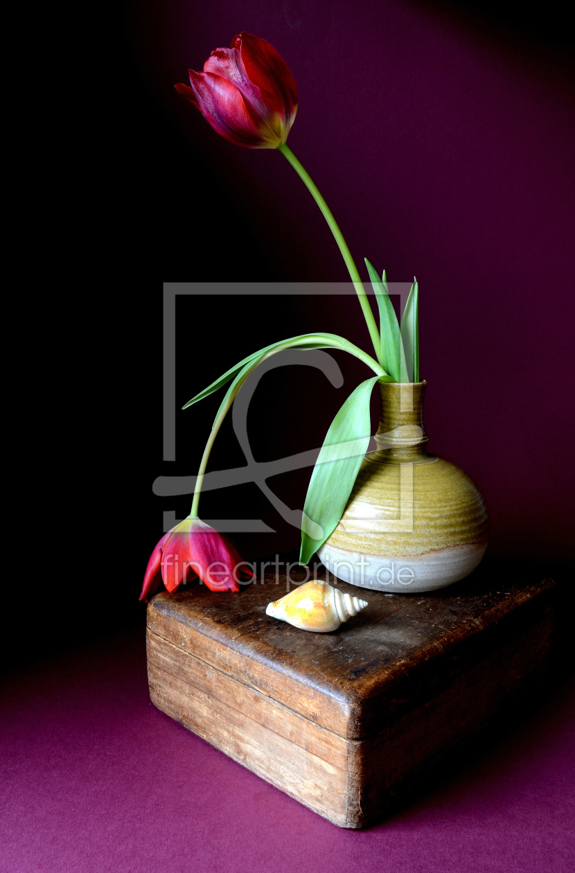Bild-Nr.: 10384329 Stilleben mit Tulpen erstellt von Rolf Eschbach