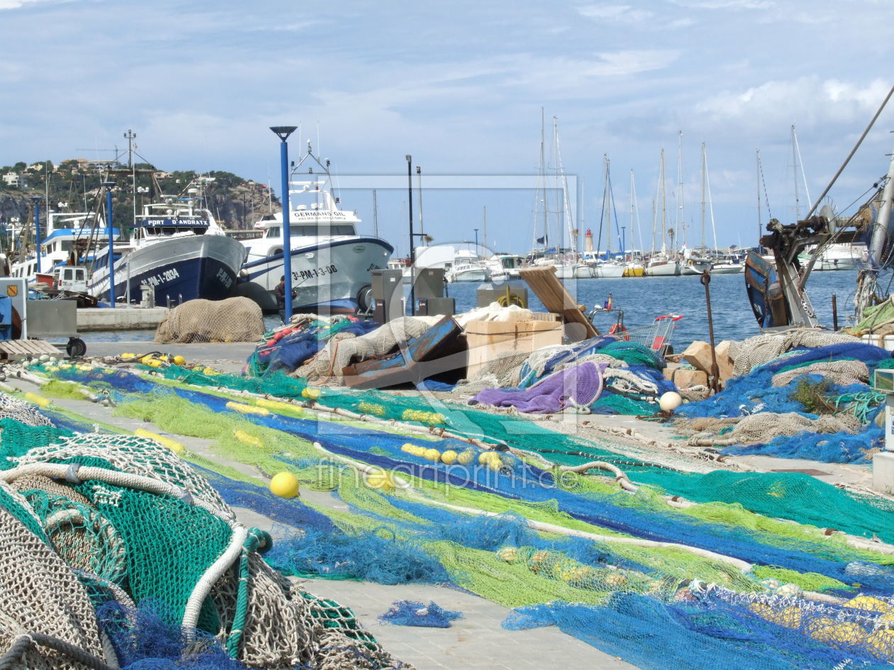 Bild-Nr.: 10401625 Port de Andrax - Netzwerk - erstellt von werres