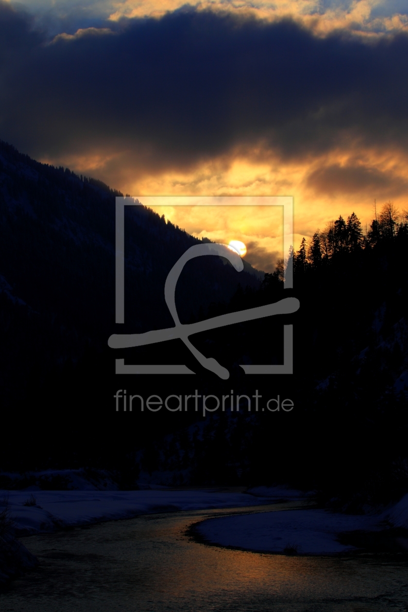 Bild-Nr.: 10407737  TIROL - Sonnenuntergang in den Alpen (Karwendel) erstellt von wompus