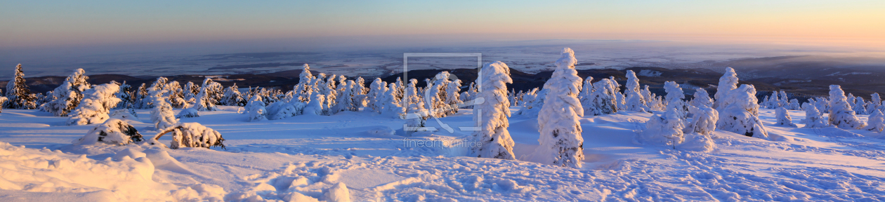 Bild-Nr.: 10410019 Winterpanorama am Brocken 02 erstellt von BilderWerkstatt