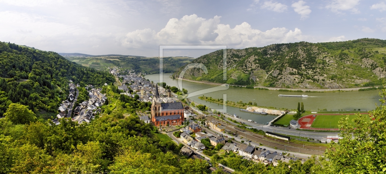 Bild-Nr.: 10411553 Panorama Oberwesel erstellt von Erhard Hess