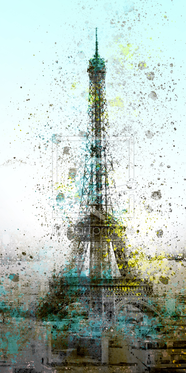 Bild-Nr.: 10418917 City Art PARIS Eiffeltower II erstellt von Melanie Viola