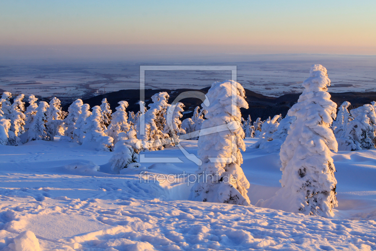 Bild-Nr.: 10419559 Verschneite Winterlandschaft am Brocken erstellt von BilderWerkstatt