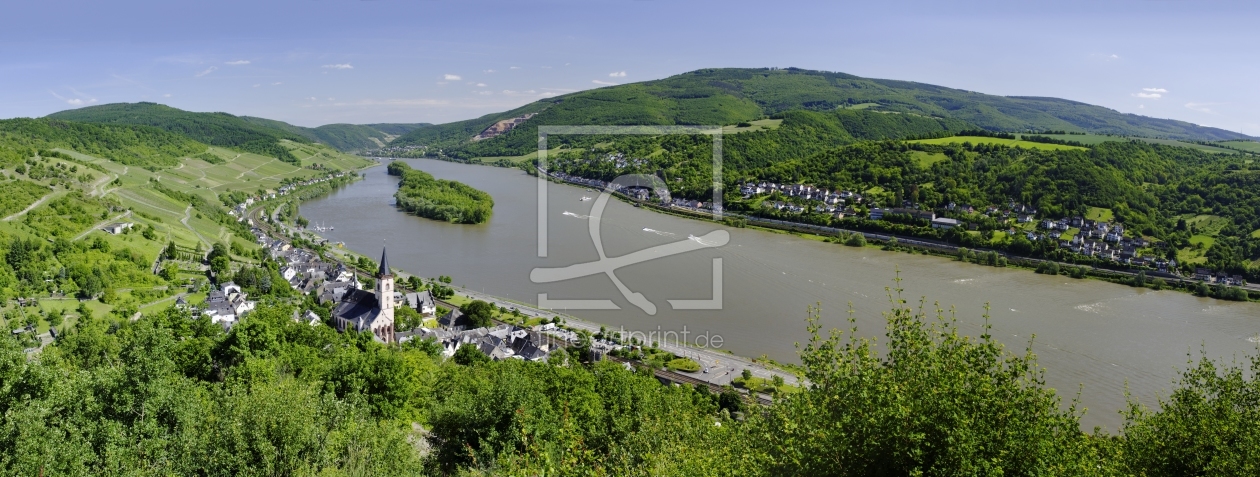 Bild-Nr.: 10423593 Panorama Lorch und Niederheimbach erstellt von Erhard Hess