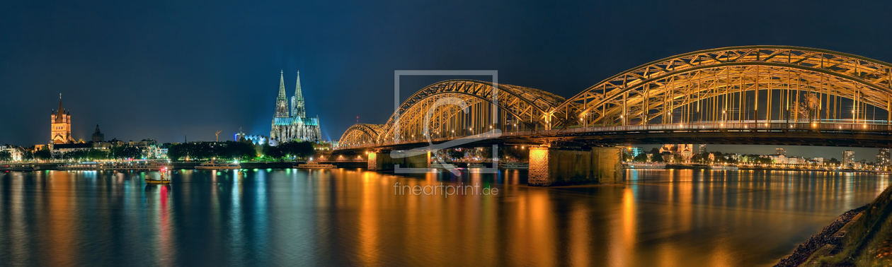 Bild-Nr.: 10435563 KÖLN DOM RHEIN PANORAMA erstellt von Patrick-Gawandtka