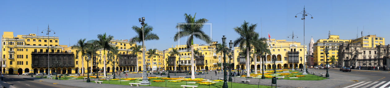 Bild-Nr.: 10442228 Lima Plaza de Armas erstellt von Heinrich Sassenfeld