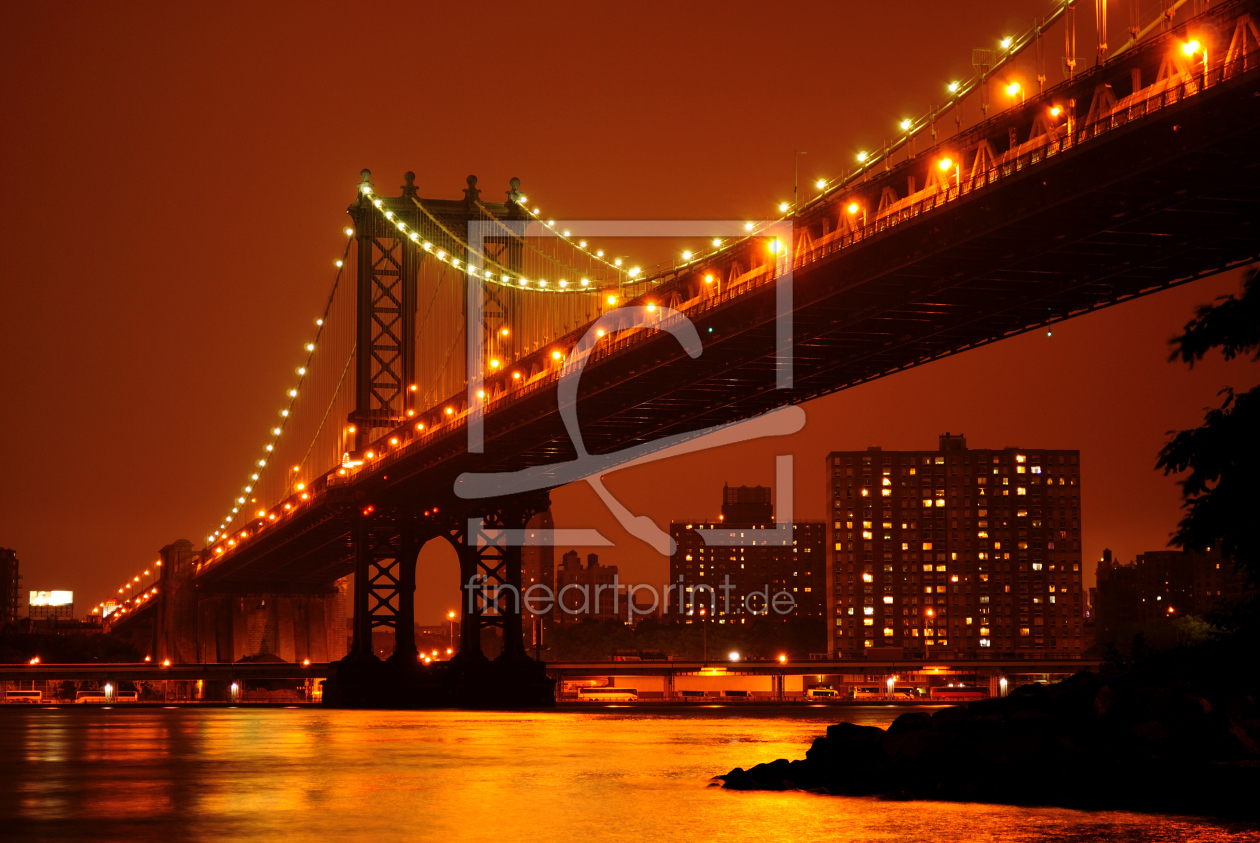 Bild-Nr.: 10449084 Manhattan Bridge erstellt von ali-aalbert