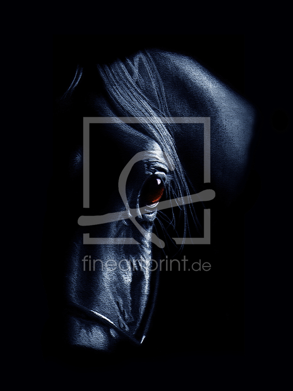 Bild-Nr.: 10456620 Pferdeauge mystisch blau erstellt von Mausopardia