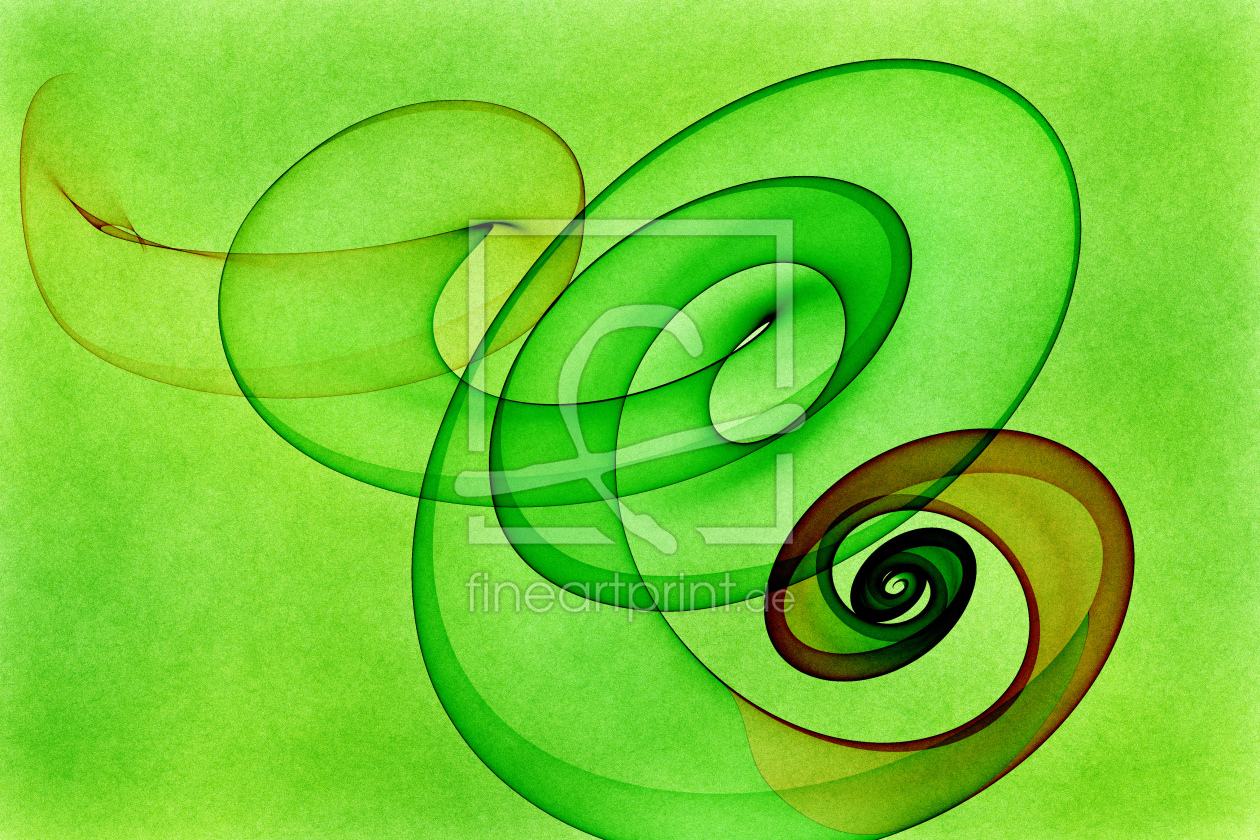 Bild-Nr.: 10476784 green swirl erstellt von claudia otte