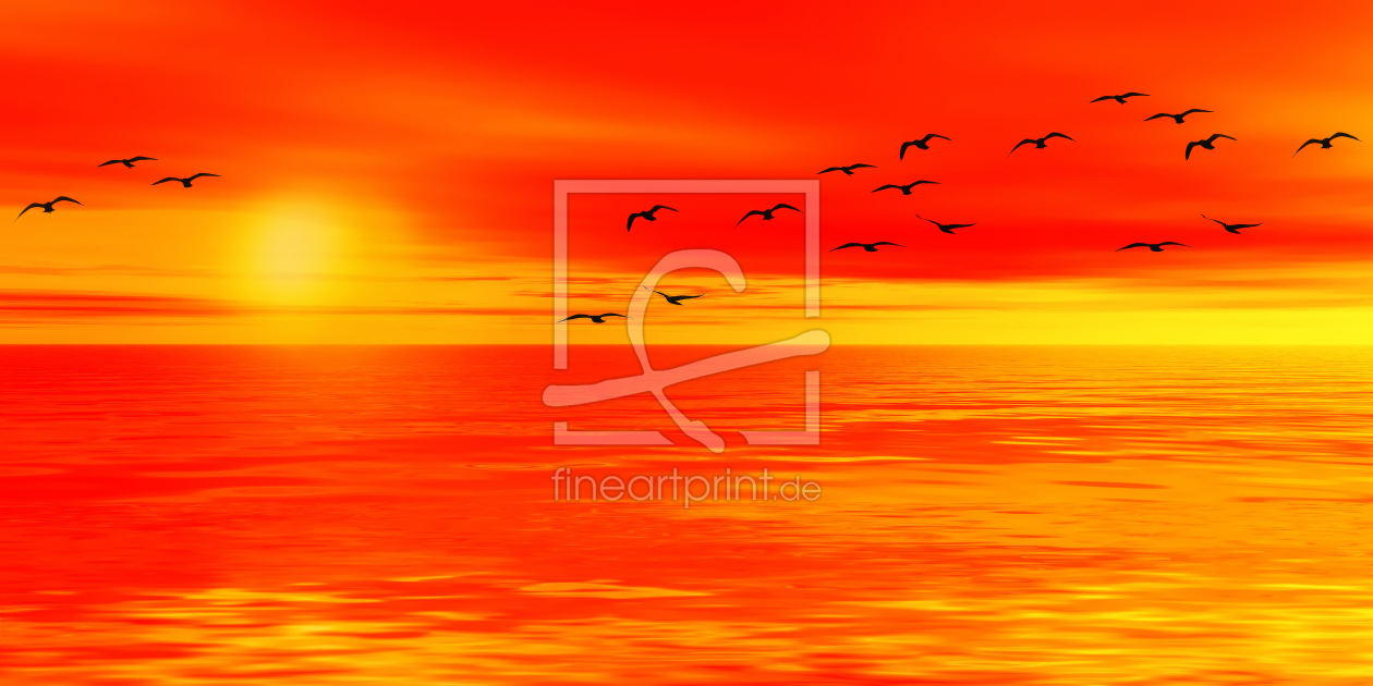 Bild-Nr.: 10478154 romantischer Sonnenuntergang erstellt von DagmarMarina