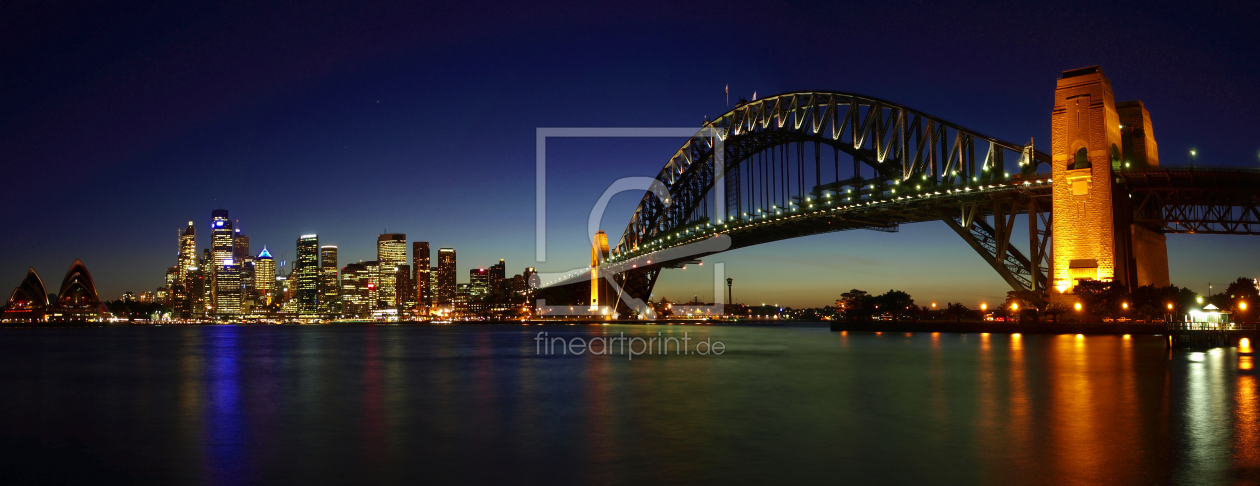 Bild-Nr.: 10486638 Sydney by Night erstellt von Melanie Viola