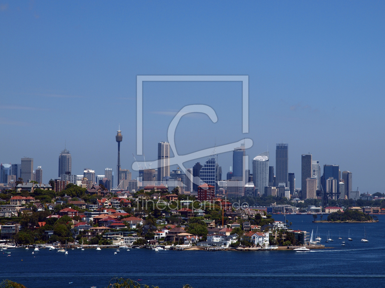 Bild-Nr.: 10486696 Sydney Skyline erstellt von Melanie Viola