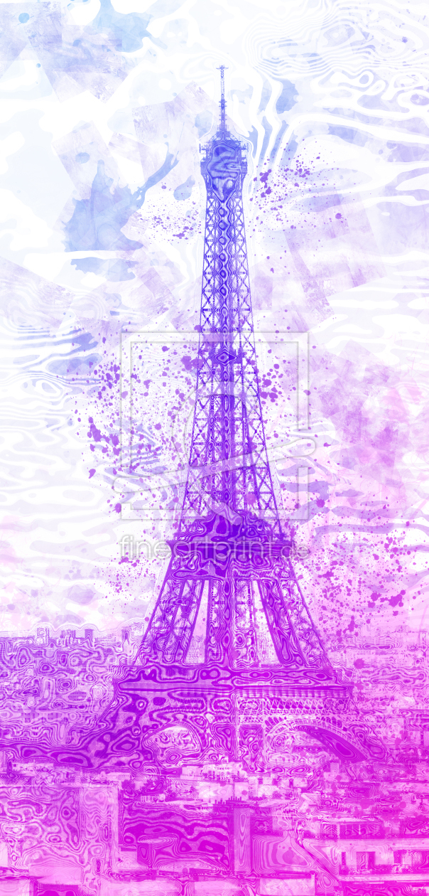 Bild-Nr.: 10497363 Modern Art EIFFEL TOWER 16 erstellt von Melanie Viola