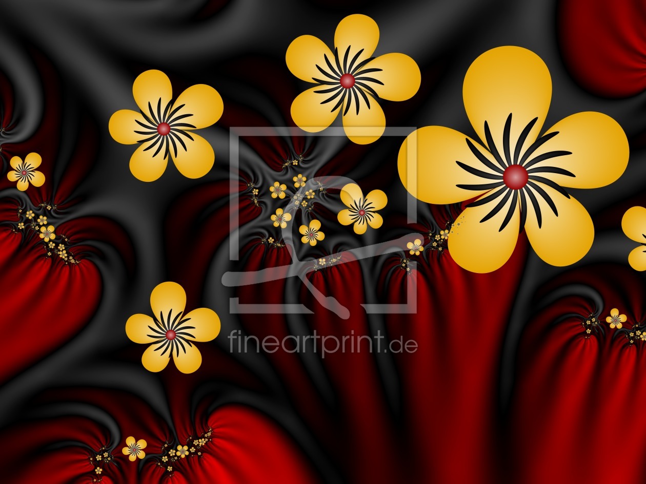 Bild-Nr.: 10506625 Gelbe Blüten erstellt von gabiw-art