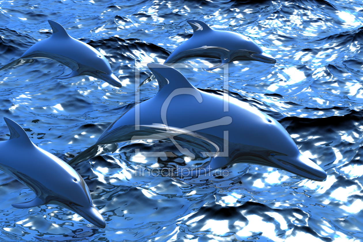 Bild-Nr.: 10516419 Dolphins erstellt von dresdner