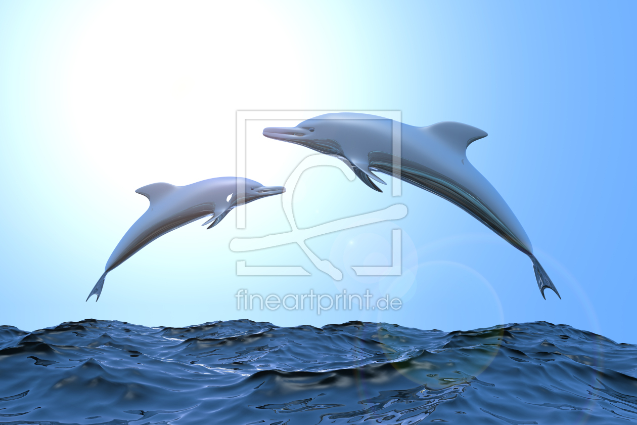 Bild-Nr.: 10516965 Dolphins II erstellt von dresdner