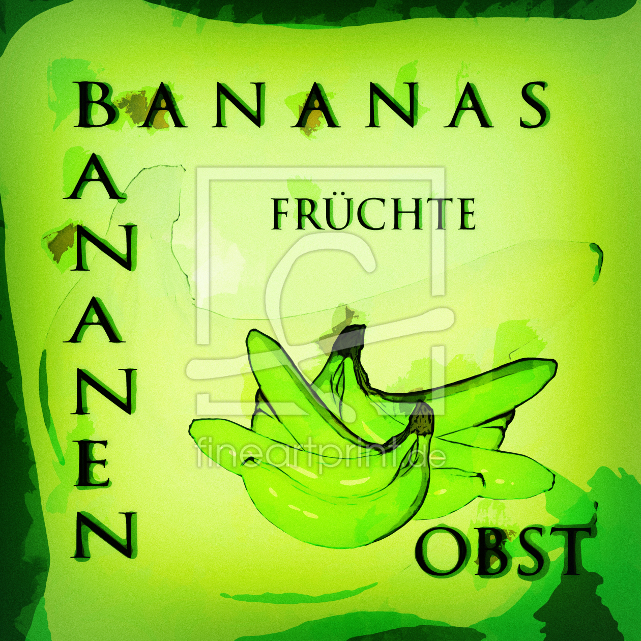 Bild-Nr.: 10517157 green Bananas erstellt von DagmarMarina