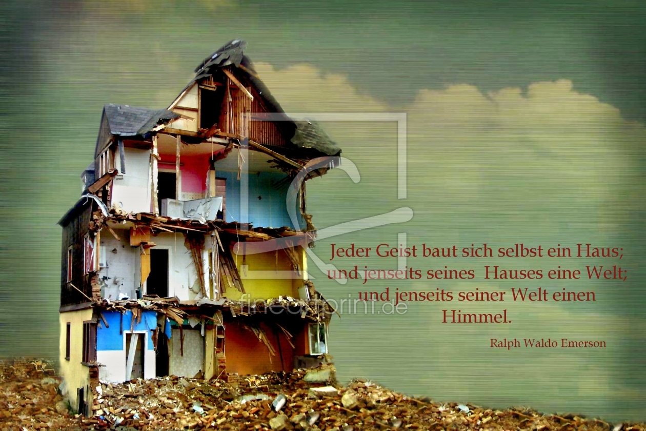 Bild-Nr.: 10524147 Das Haus - Variante zwei - erstellt von Heike Hultsch