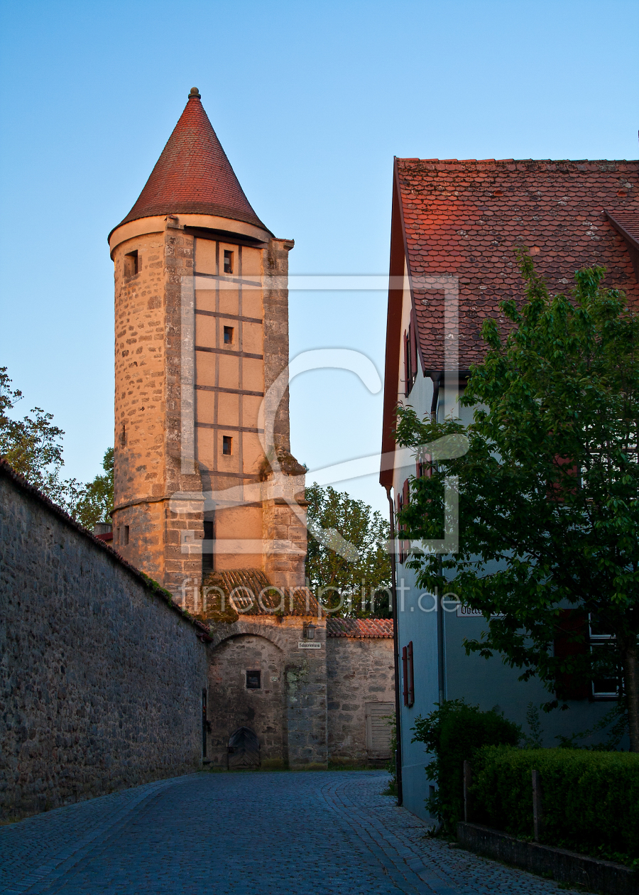 Bild-Nr.: 10526801 Wehrturm in Dinkelsbühl erstellt von Anja Schäfer