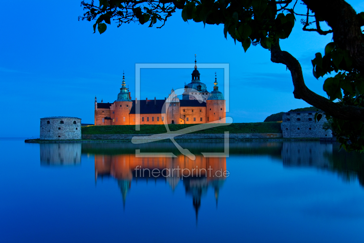 Bild-Nr.: 10539425 Schloß Kalmar bei Nacht 1 erstellt von rowiPhoto