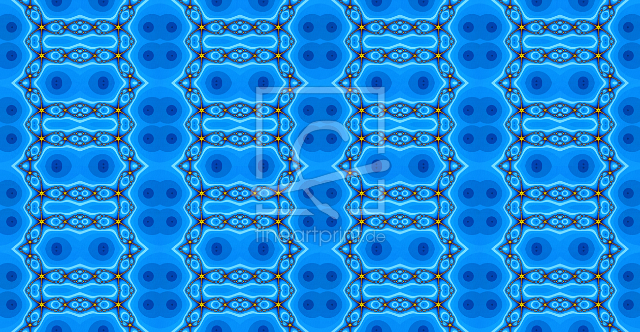 Bild-Nr.: 10546017 Gold Blau Tapete erstellt von wompus