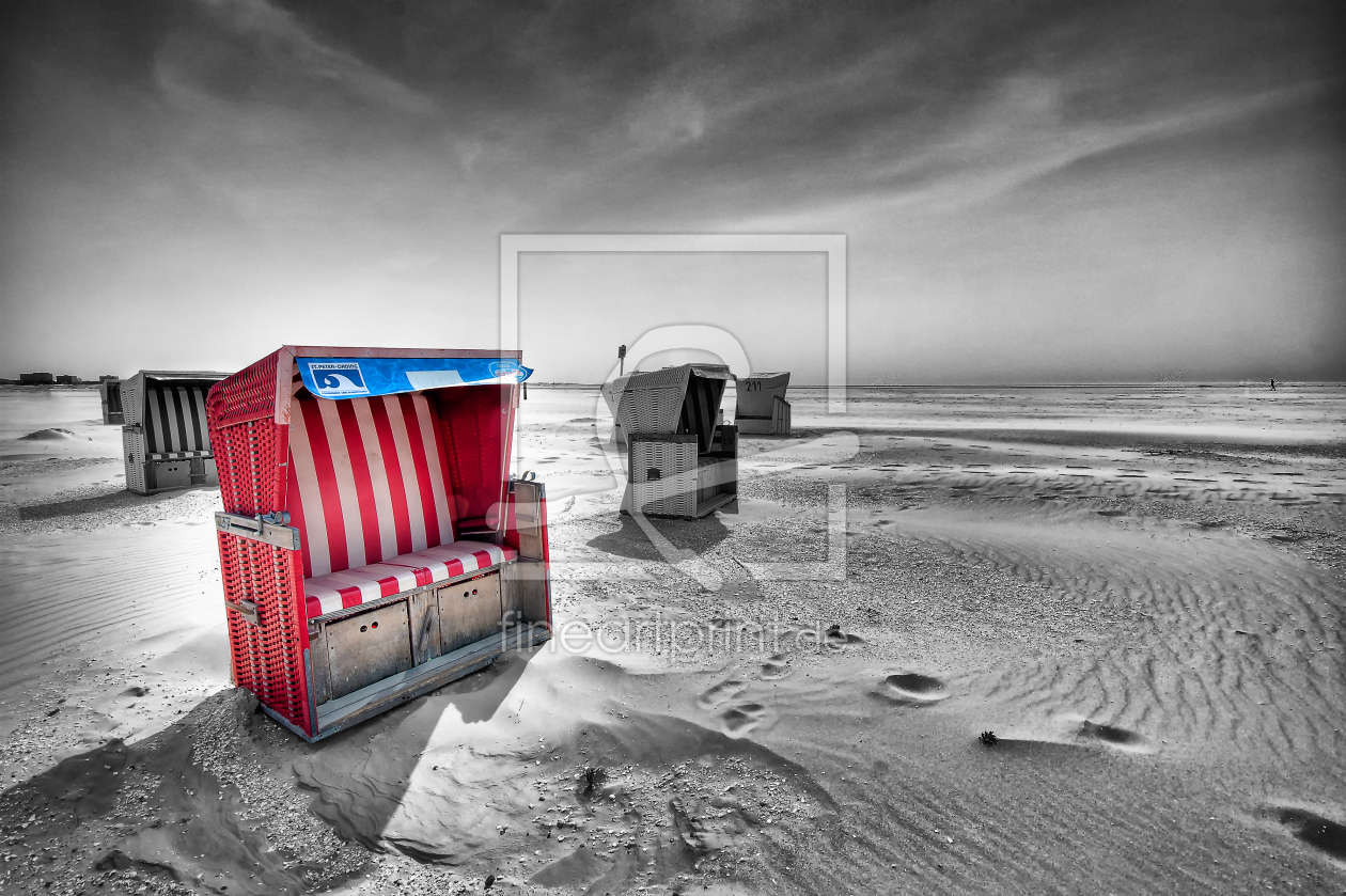 Bild-Nr.: 10546997 Strandkorbquartett St. Peter-Ording (4) erstellt von Lenco66