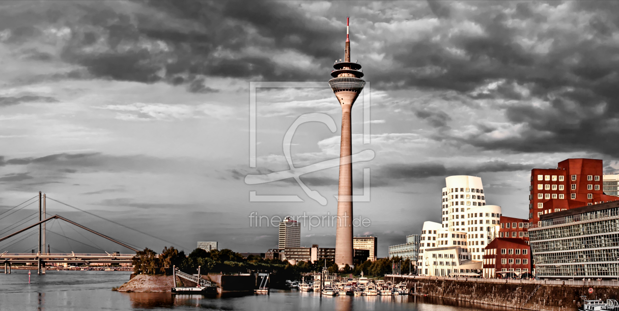 Bild-Nr.: 10553825 Düsseldorf Skyline erstellt von Galerie-Fotoeffekt