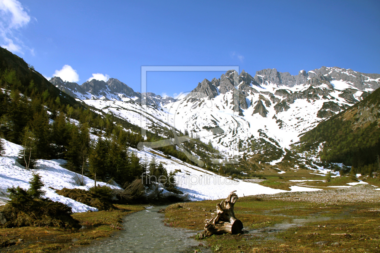 Bild-Nr.: 10557835 Schneeschmelze (25.Mai 2012) erstellt von pichris