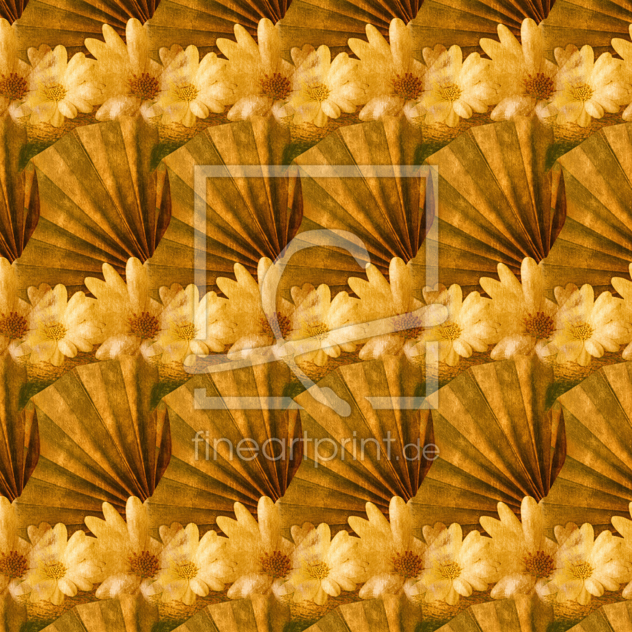 Bild-Nr.: 10558417 Tapete - Blumen - orange erstellt von DagmarMarina