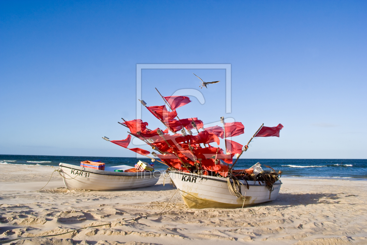 Bild-Nr.: 10568146 Boote am Strand erstellt von uwekantz