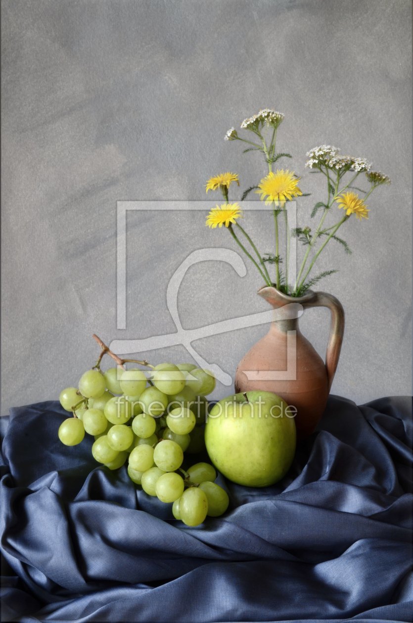 Bild-Nr.: 10570400 Stilleben mit grünen Früchten erstellt von Rolf Eschbach
