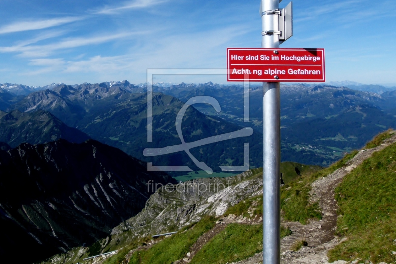 Bild-Nr.: 10571919 Alpine Gefahren erstellt von spinatfrosch