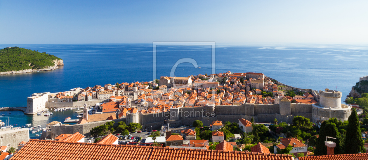 Bild-Nr.: 10575601 Panorama von Dubrovnik, Kroatien erstellt von janschuler