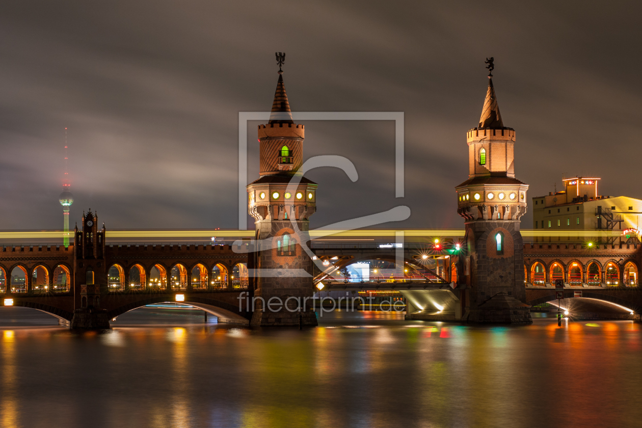 Bild-Nr.: 10578021 Oberbaumbrücke im Lichterschein erstellt von robert-frank-photography