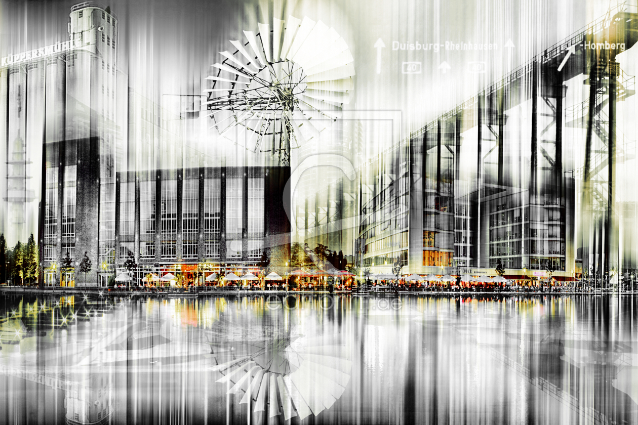 Bild-Nr.: 10586009 Duisburg Abstrakte Collage erstellt von Galerie-Fotoeffekt