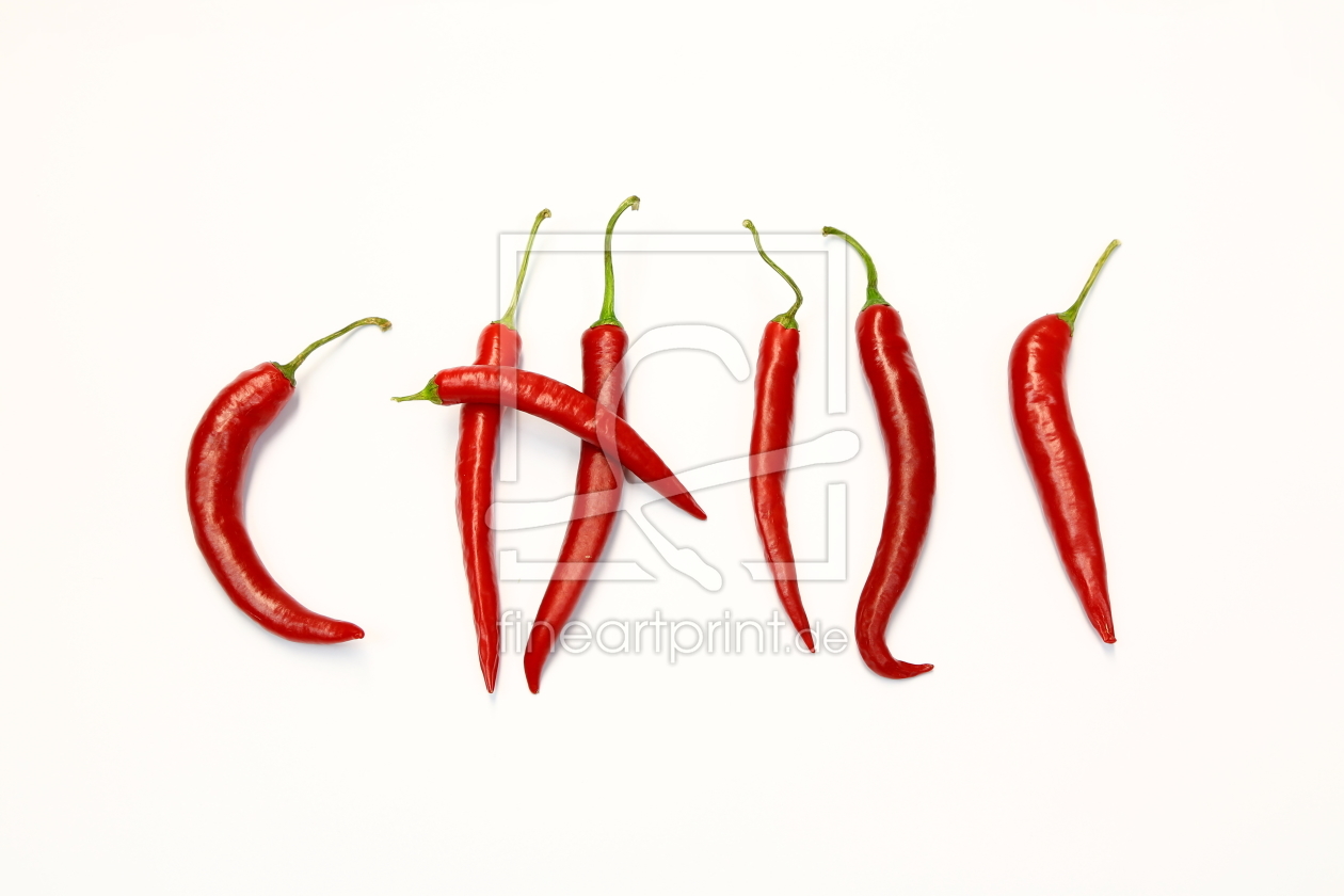 Bild-Nr.: 10595629 RED  HOT  CHILI erstellt von fotoping