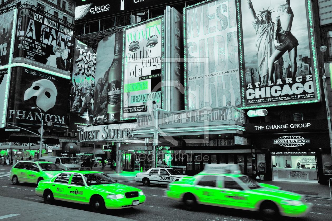 Bild-Nr.: 10603282 Colours of Broadway - Green erstellt von uwela
