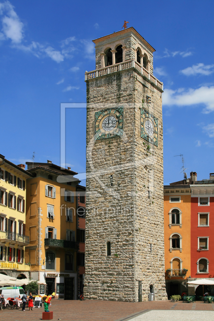 Bild-Nr.: 10604686 Torre Apponale Piazza 3 Novembre Riva del Garda erstellt von Mausopardia