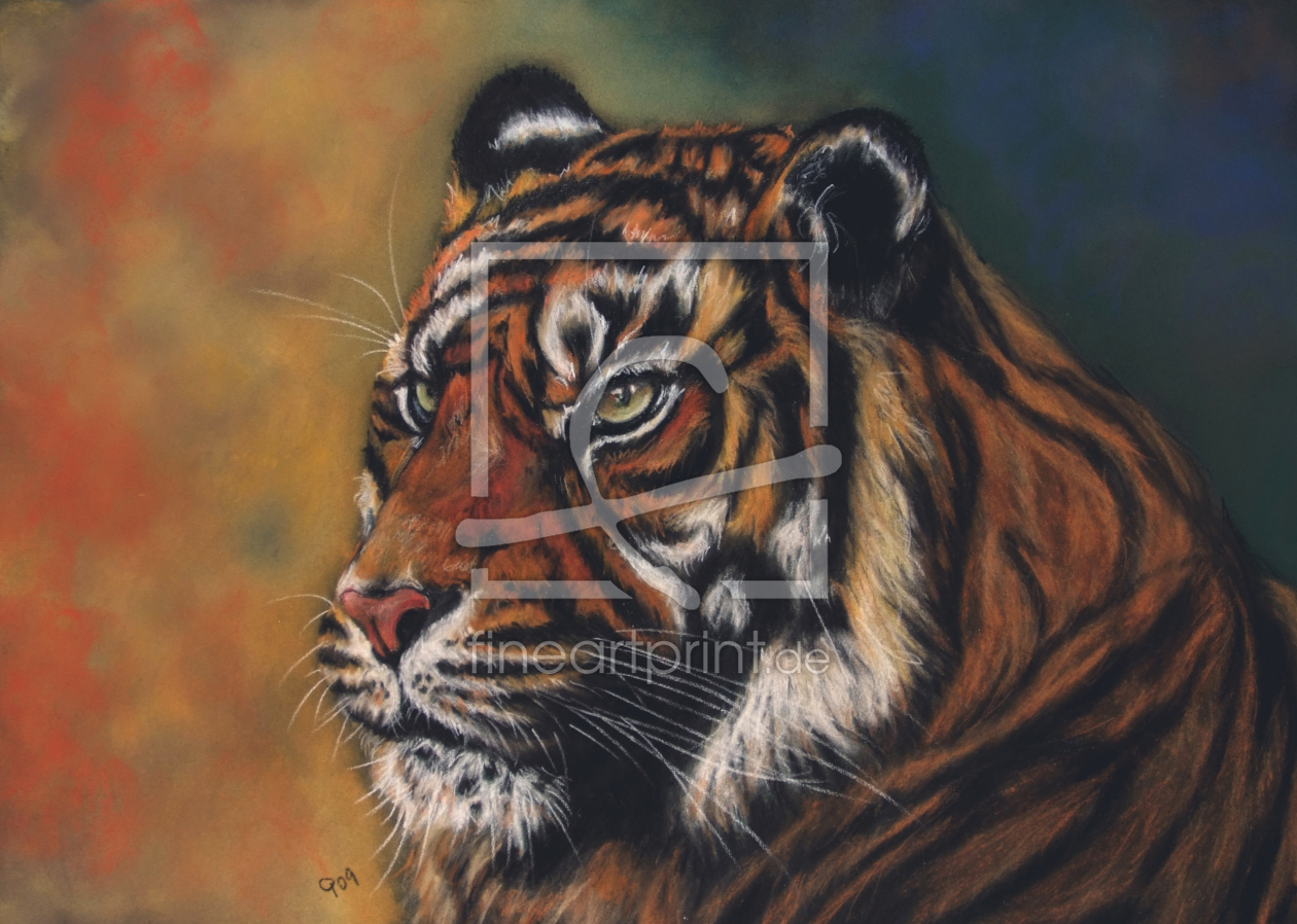 Bild-Nr.: 10611036 Tigerportrait erstellt von Frenken-Art
