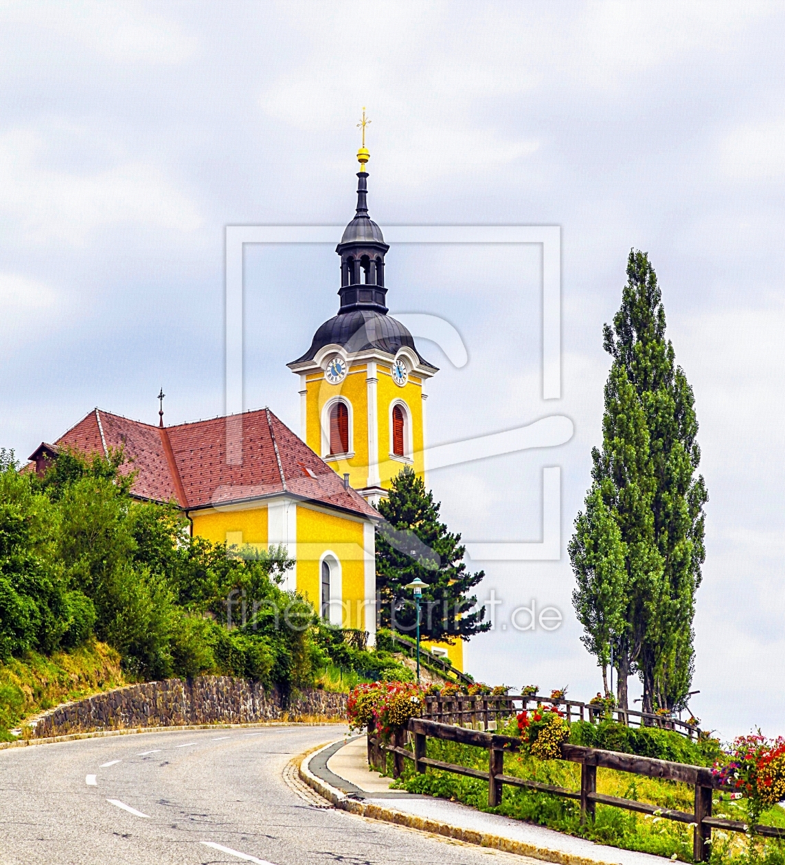 Bild-Nr.: 10614282 Kirche in Kitzeck, Südsteiermark erstellt von wompus