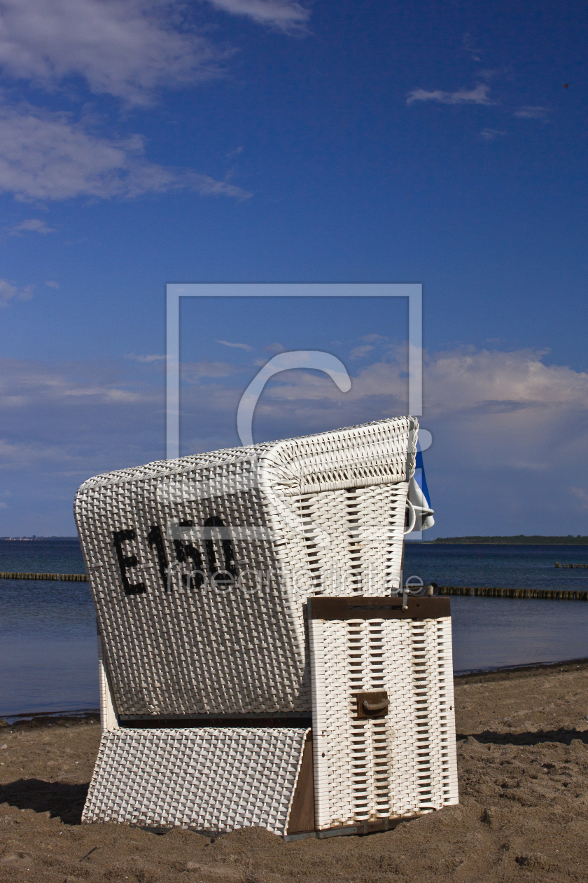 Bild-Nr.: 10615562 Ostsee-Strandkorb  erstellt von Anja Schäfer