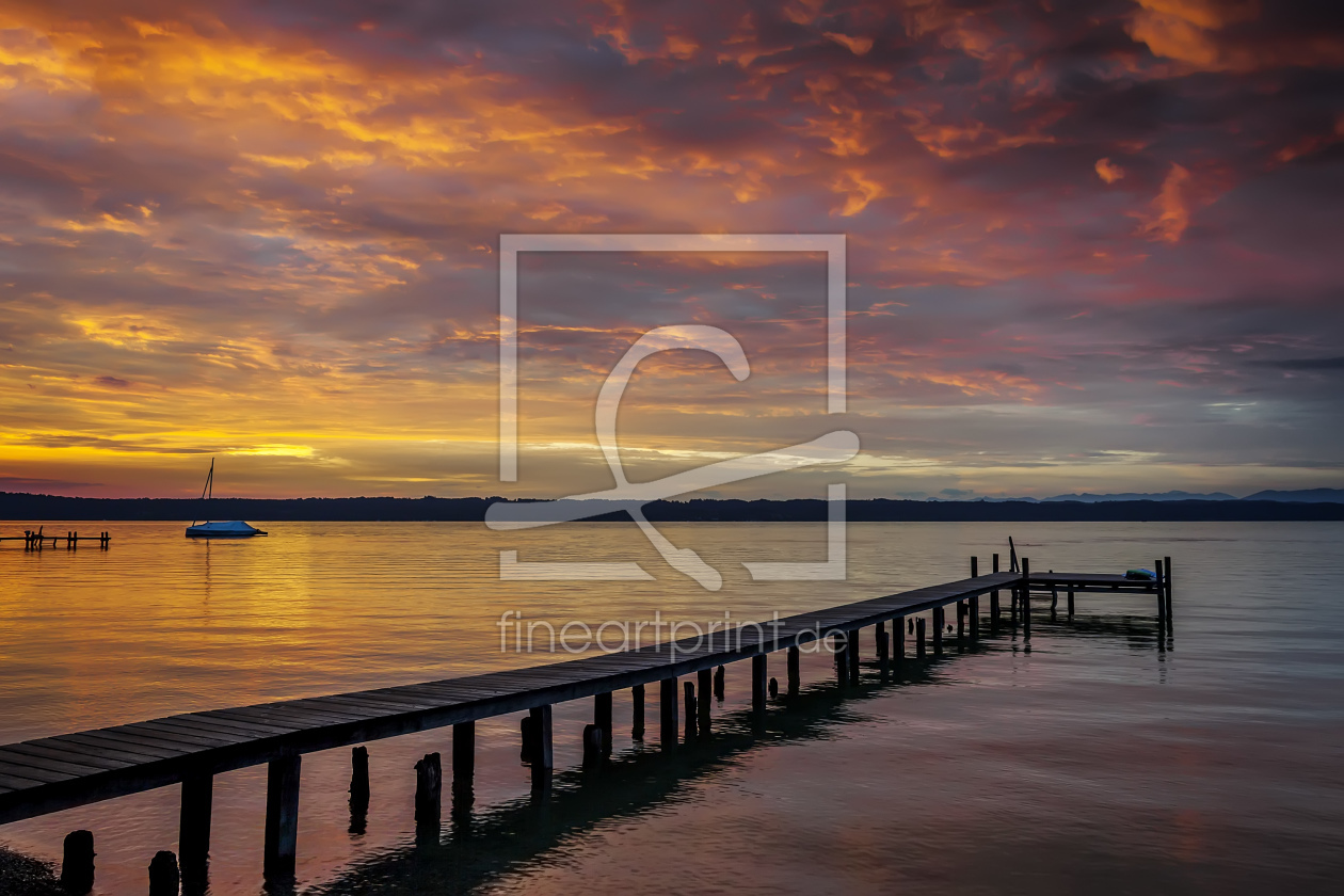 Bild-Nr.: 10622416 Sonnenaufgang am Starnberger See erstellt von Markus Gann