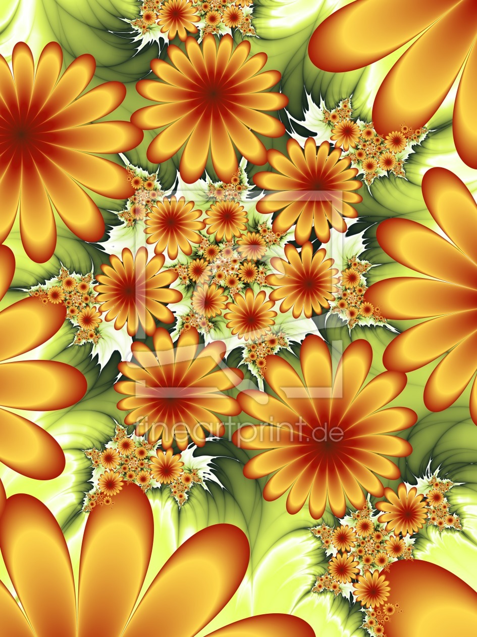Bild-Nr.: 10623494 Ein floraler Traum (Hochformat) erstellt von gabiw-art