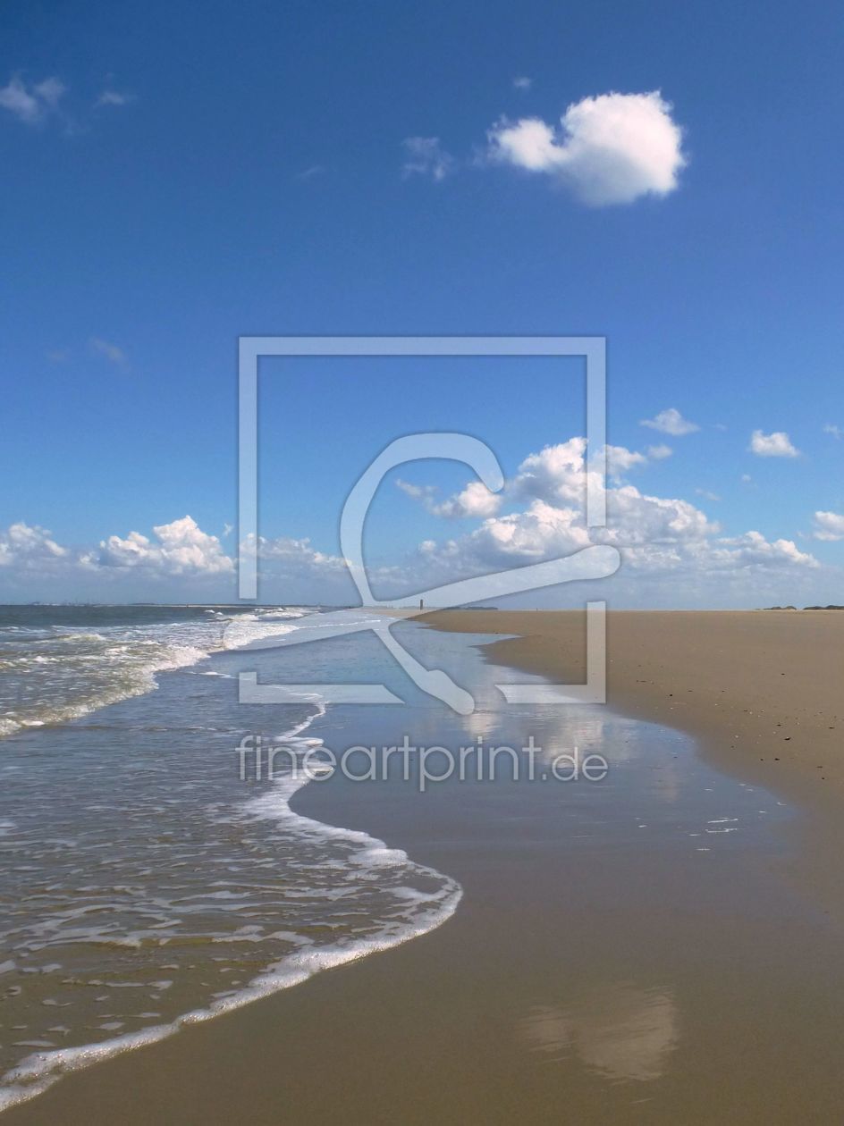 Bild-Nr.: 10626902 Strand mit Wölkchen erstellt von Susanne Herppich