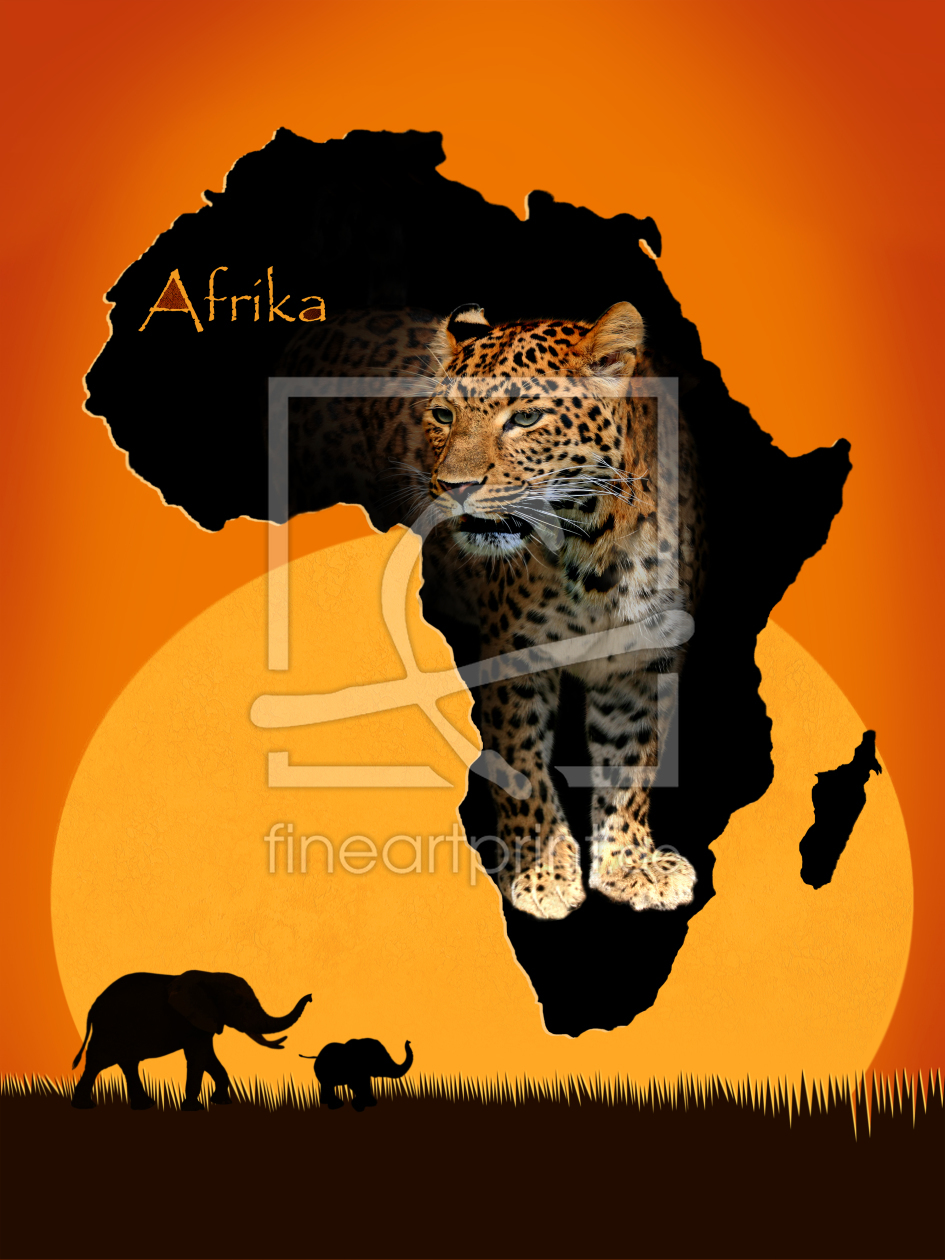 Bild-Nr.: 10634472 Wildlife Afrika plakativ  erstellt von Mausopardia